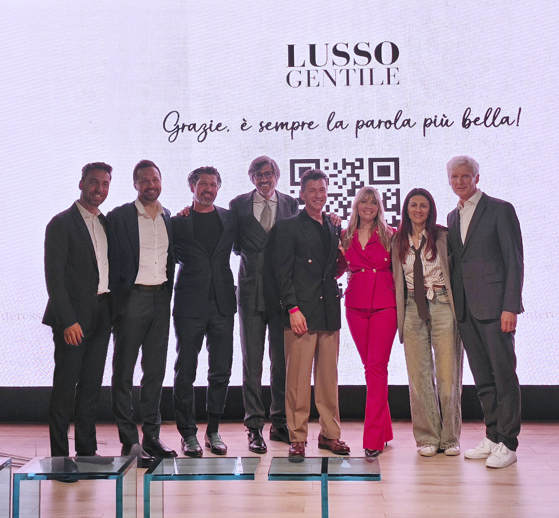 Il Board di Lusso Gentile al completo — Fuorisalone Milano 2026